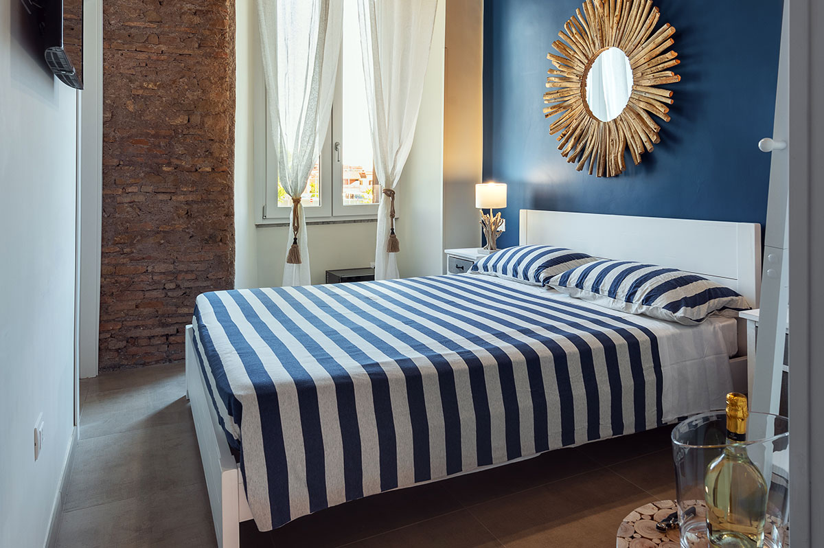 Camera BLUE HARBOR del Bed and Breakfast in Fiumicino Le Boutique Luxury Resort