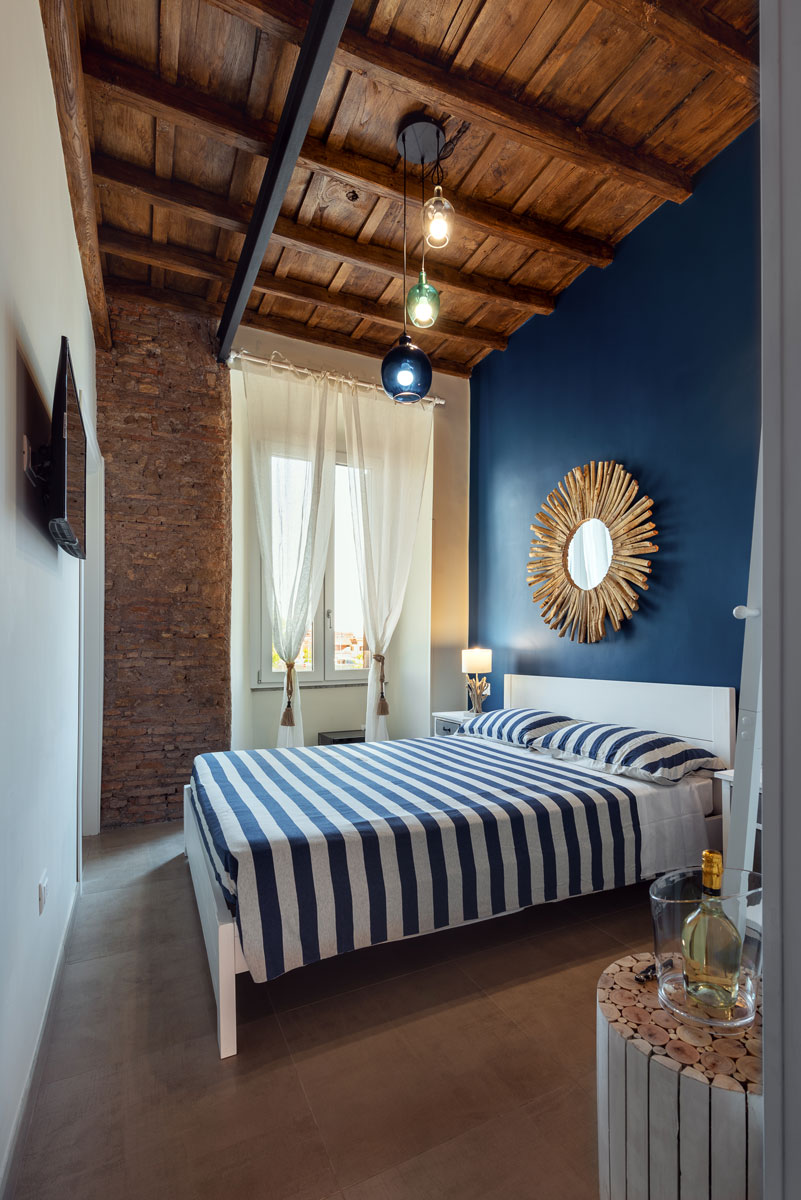 Camera BLUE HARBOR del Bed and Breakfast in Fiumicino Le Boutique Luxury Resort